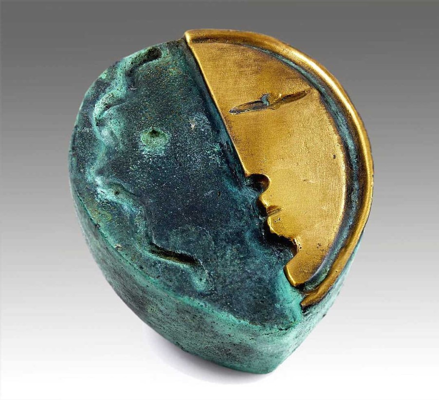 Miguel Fernando Lopez (Milo) Modern Art Paperweight, By Milo Contemporary Art