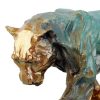 Rembrandt Bugatti Walking Panther - Signed Bugatti - Limited Bronze Sculpture Animal Sculptures