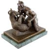 Miguel Fernando Lopez (Milo) Pan And The Goat - Erotic Bronze - Signed By Milo Erotic Nudes - Vienna Bronze