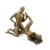 Kunst & Ambiente Erotic Bronze - Lustful Lovers Having Sex - Signed Erotic Nudes - Vienna Bronze