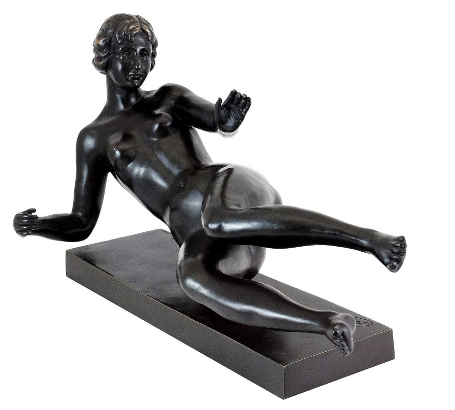 Aristide Maillol Bronze Sculpture - L'Air / Air (1932) - Aristide Maillol Contemporary Art