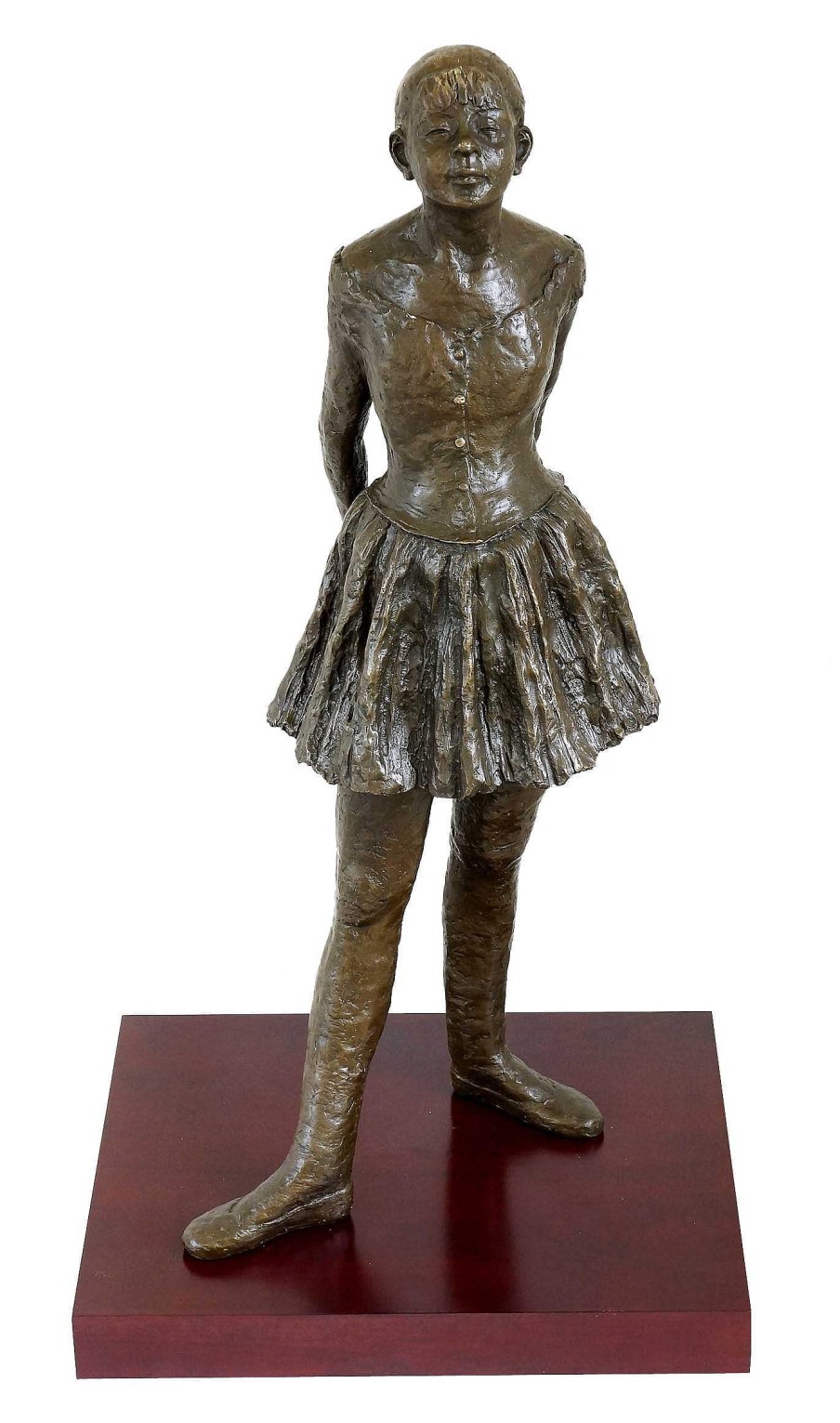 Edgar Degas Large Sculpture - Little Dancer Of Fourteen Years By Edgar Degas Contemporary Art