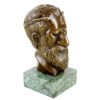 Kunst & Ambiente Sigmund Freud Bust - What'S On Man'S Mind - Erotic Nude - Erotic Bust Erotic Nudes - Vienna Bronze