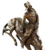 Frederic Remington The Outlaw - Limited Bronze Horse Statue - Frederic Remington Military Statues