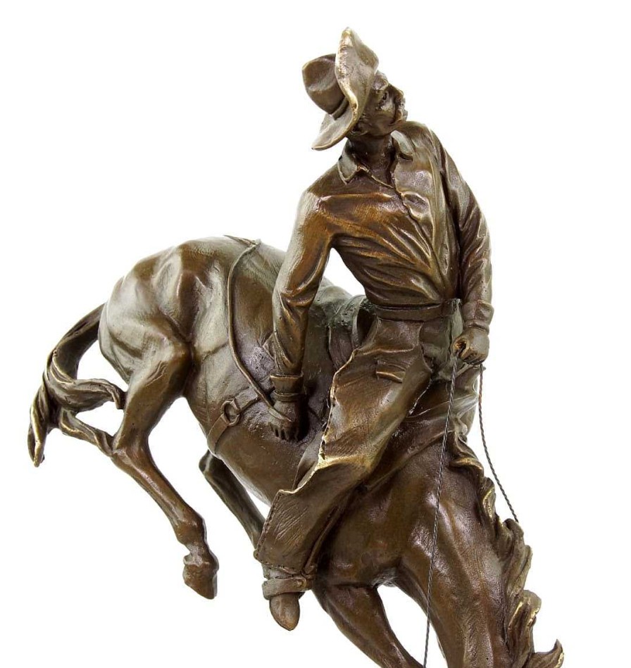 Frederic Remington The Outlaw - Limited Bronze Horse Statue - Frederic Remington Military Statues