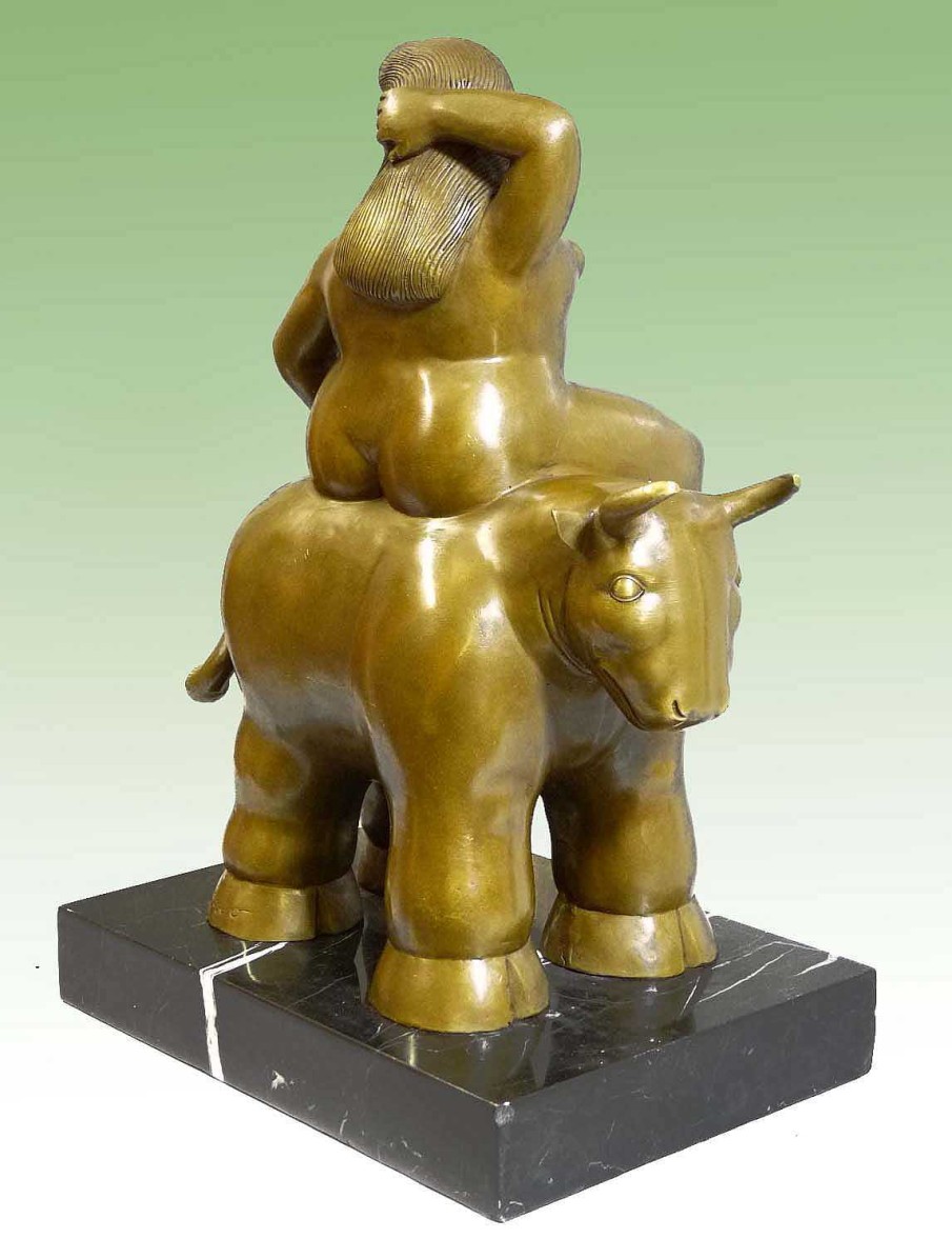 Fernando Botero Modernist Sculpture - Rapto De Europe - By Fernando Botero Contemporary Art