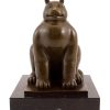 Fernando Botero Fernando Botero - Fat Cat - Bronze Sculpture - Signed Animal Sculptures