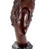 Amedeo Modigliani Bronze Sculpture - Woman'S Head - Sign. Amedeo Modigliani Contemporary Art