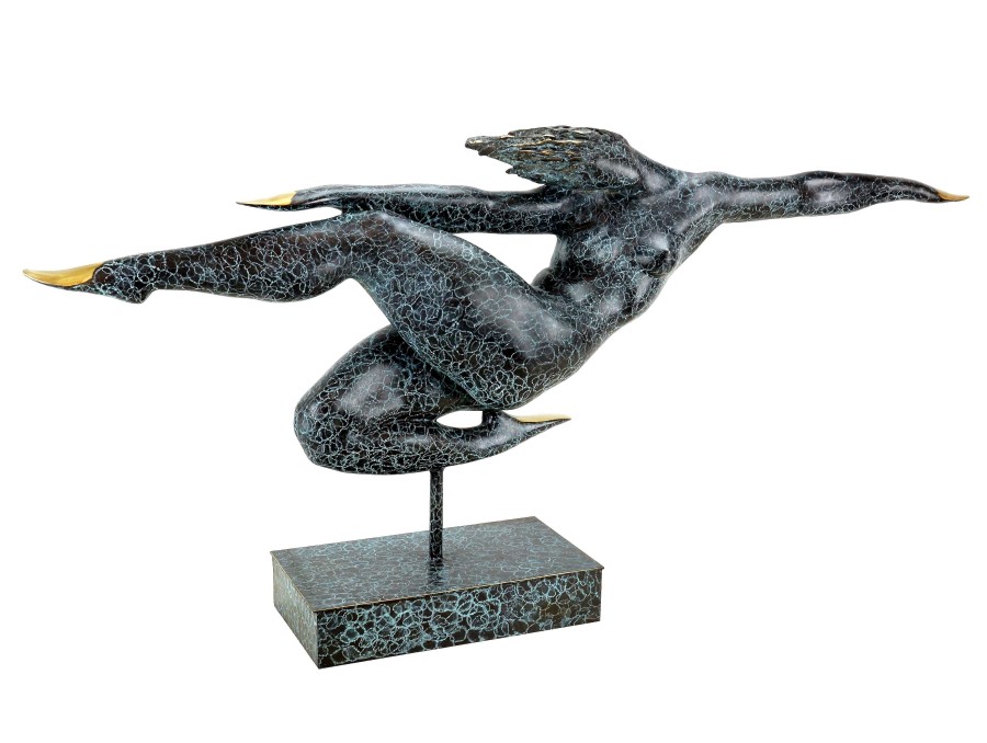 Martin Klein Abstract Bronze Sculpture - Free Fly - Limited - Signed Martin Klein Contemporary Art