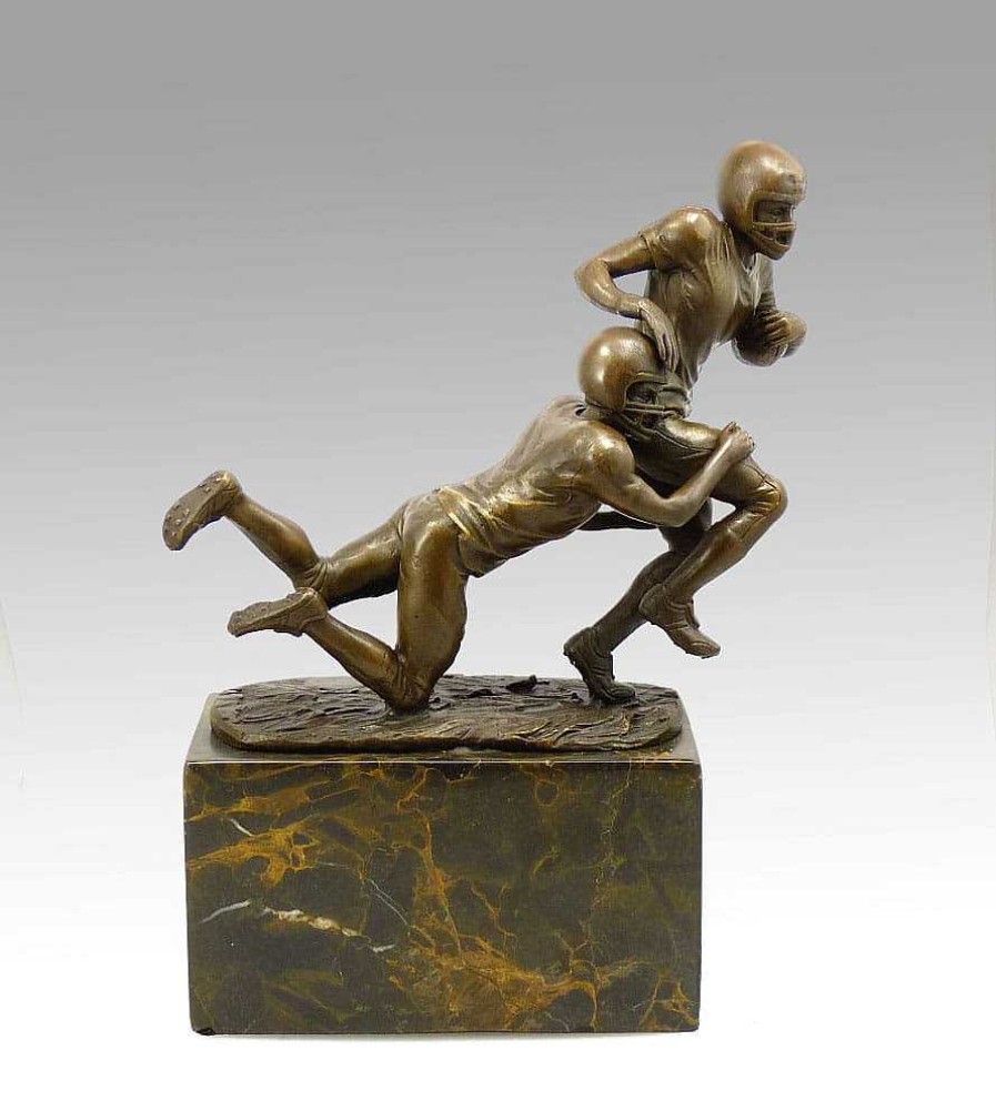 Miguel Fernando Lopez (Milo) Bronze Cup - The Football Players - Signed Milo Sports Trophies