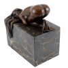 Miguel Fernando Lopez (Milo) Sleeping Nude On Marble - Erotic Bronze - Signed By Milo Erotic Nudes - Vienna Bronze