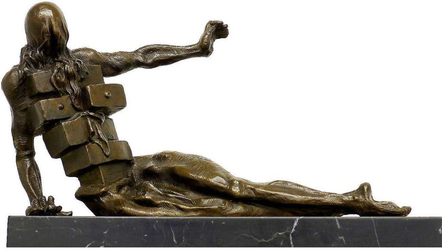 Salvador Dalí The Anthropomorphic Cabinet - Signed - Salvador Dali - Bronze Statue New Products