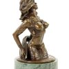 Kunst & Ambiente Erotic Nude - Mermaid - Water Nymph - Bronze Figurine Signed Erotic Nudes - Vienna Bronze