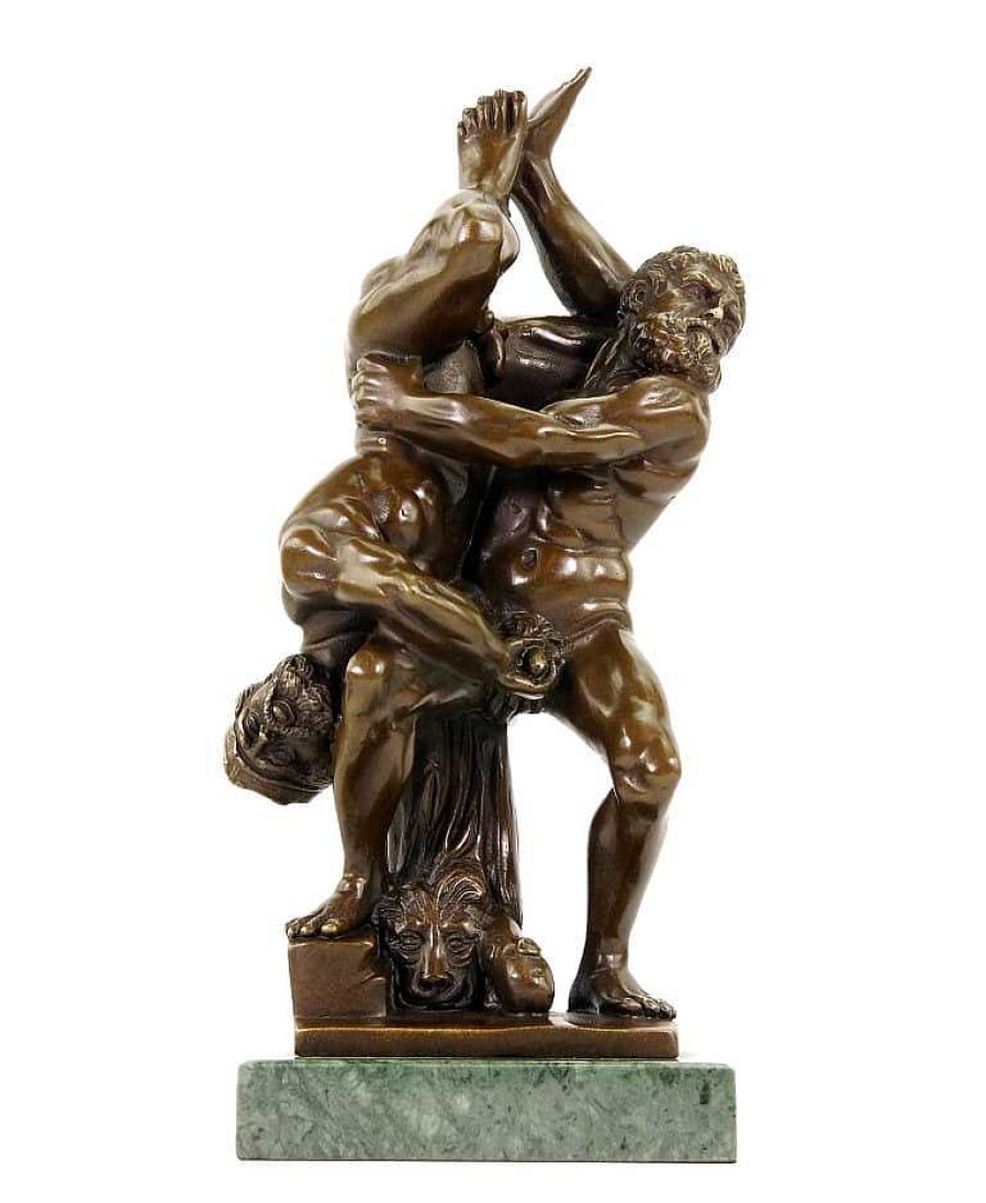 Miguel Fernando Lopez (Milo) Homoerotic Bronze Statue - Belligerence - Signed Milo Erotic Nudes - Vienna Bronze