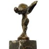 Alfred Stevens Emily / Spirit Of Ecstasy - Bronze Figure, Signed Stevens Contemporary Art