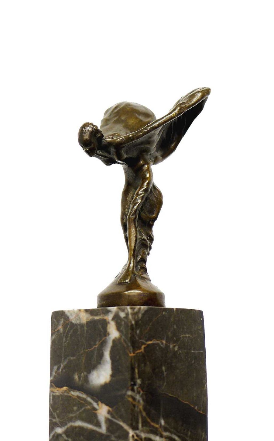 Alfred Stevens Emily / Spirit Of Ecstasy - Bronze Figure, Signed Stevens Contemporary Art