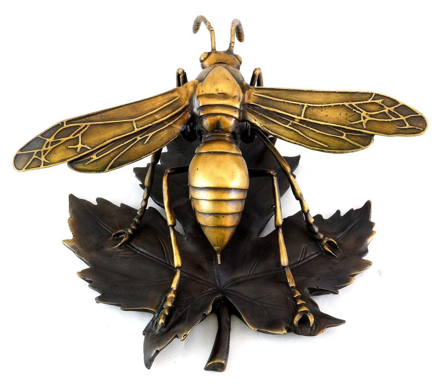 Miguel Fernando Lopez (Milo) Contemporary Animal Sculpture - Wasp / Bee / Hornet - Sign. Milo Contemporary Art