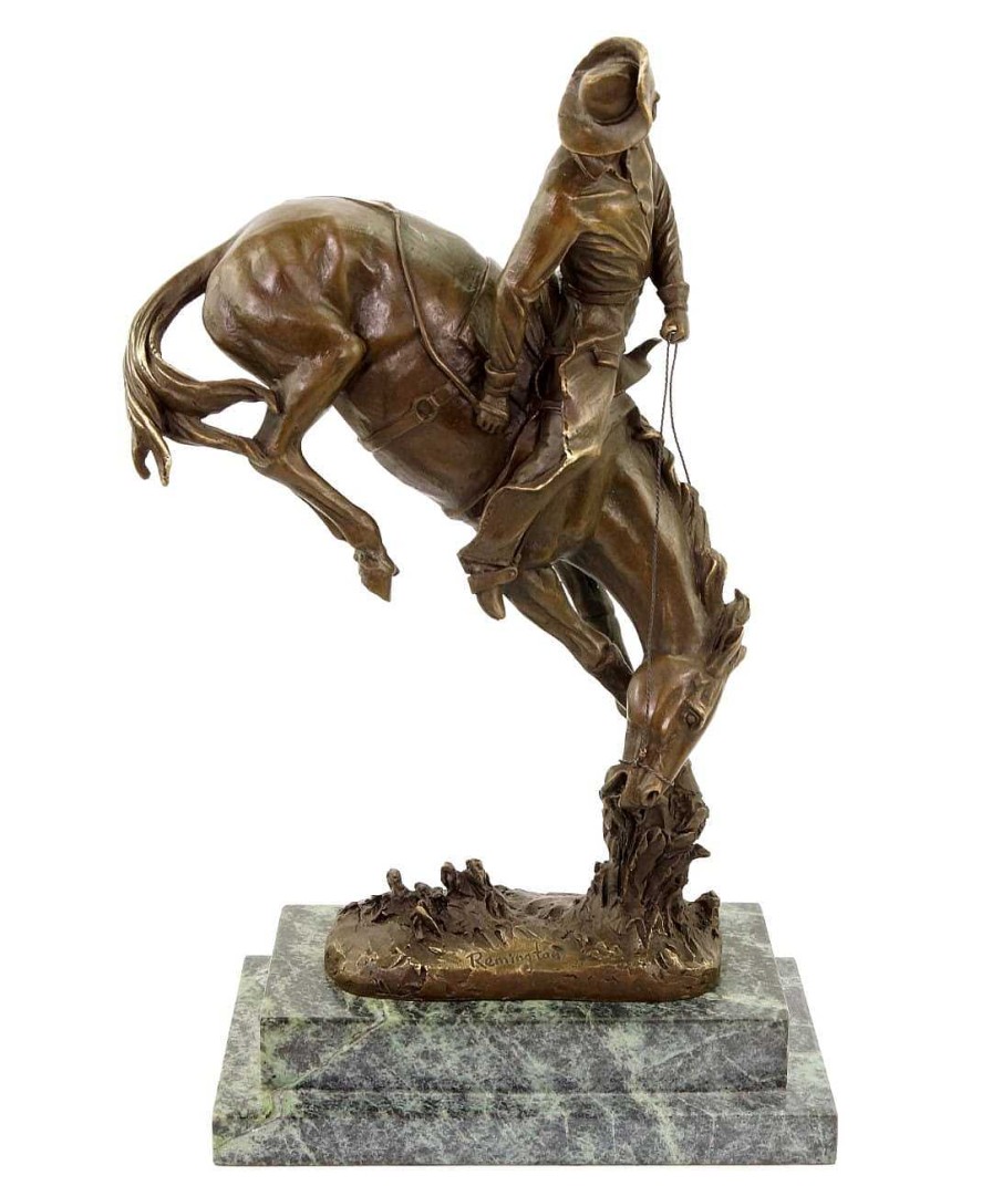 Frederic Remington The Outlaw - Limited Bronze Horse Statue - Frederic Remington Animal Sculptures