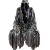 Martin Klein Limited Bronze Shelf Sitter - Black Ghost - Gothic Figurine - Dark Contemporary Art