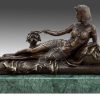 Kunst & Ambiente Erotic Nude - Egyptian Pharaoh Cleopatra - J. Patoue Erotic Nudes - Vienna Bronze