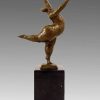 Miguel Fernando Lopez (Milo) Modern Art Bronze Sculpture Balancing Nude Dancer From Milo Contemporary Art