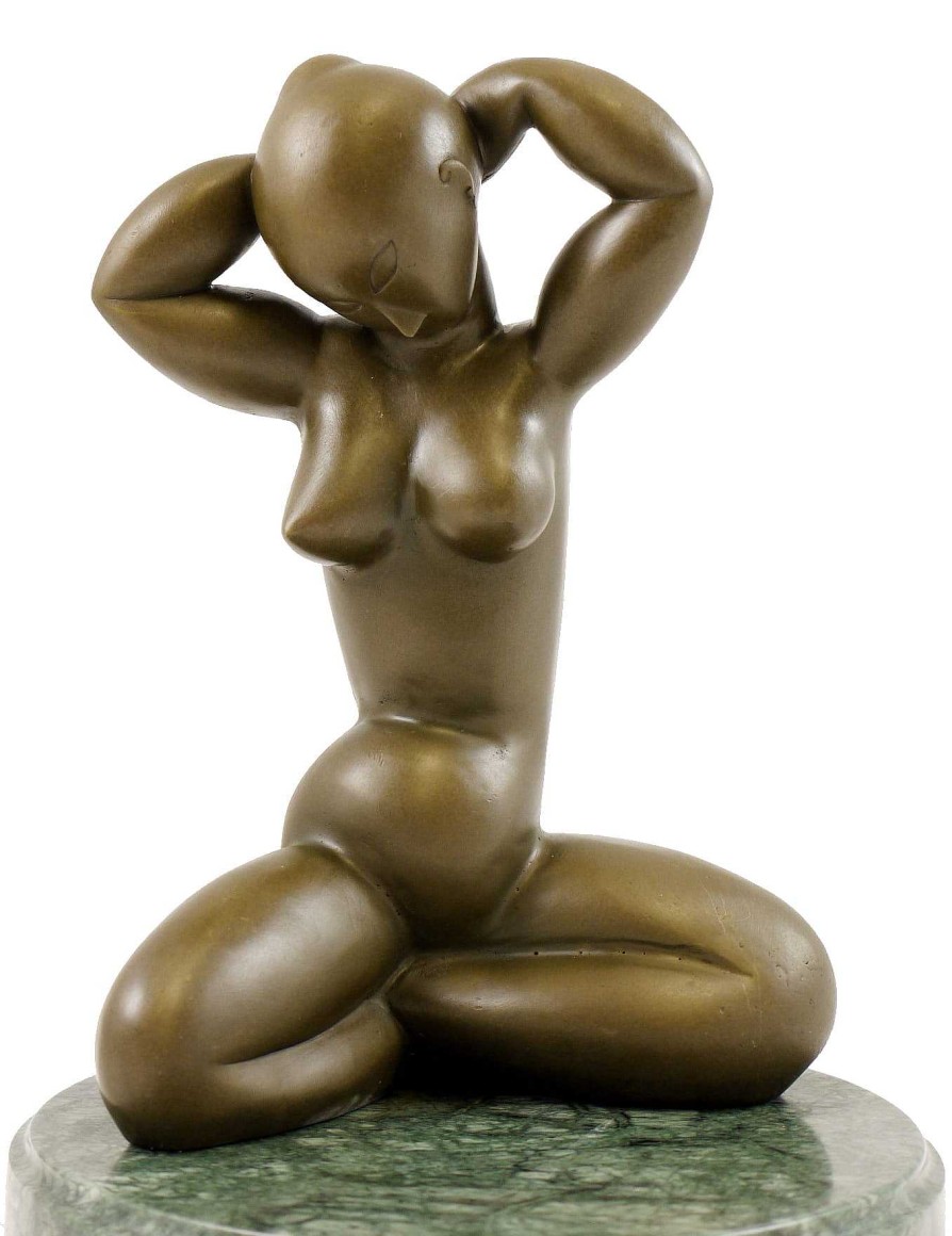 Amedeo Modigliani Modern Bronze Figure - Karyatide - Signed Amedeo Modigliani Contemporary Art