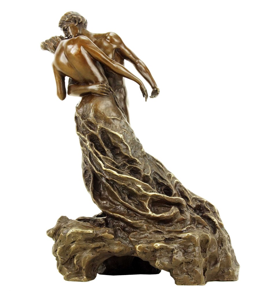 Auguste Rodin The Waltz By Camille Claudel - La Valse - Modern Bronze Sculpture Contemporary Art