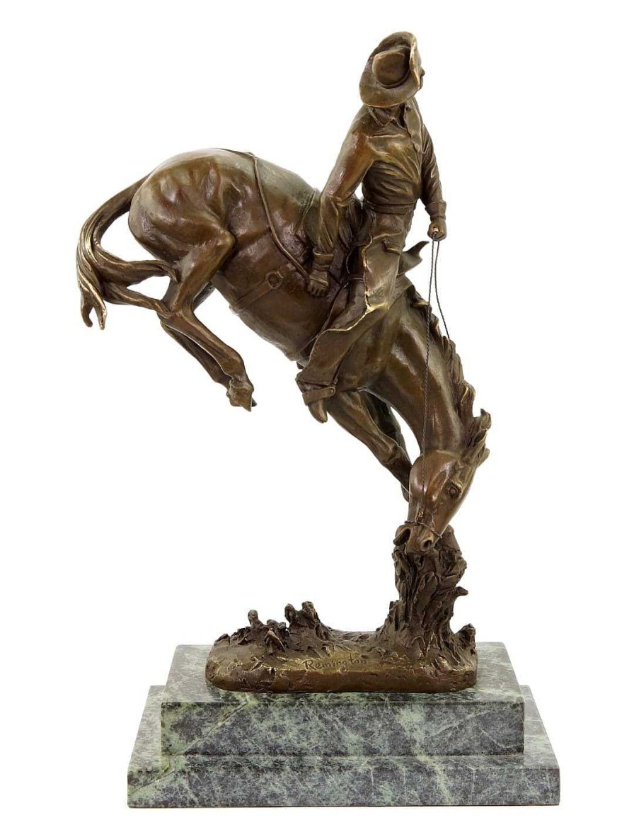 Frederic Remington The Outlaw - Limited Bronze Horse Statue - Frederic Remington Military Statues