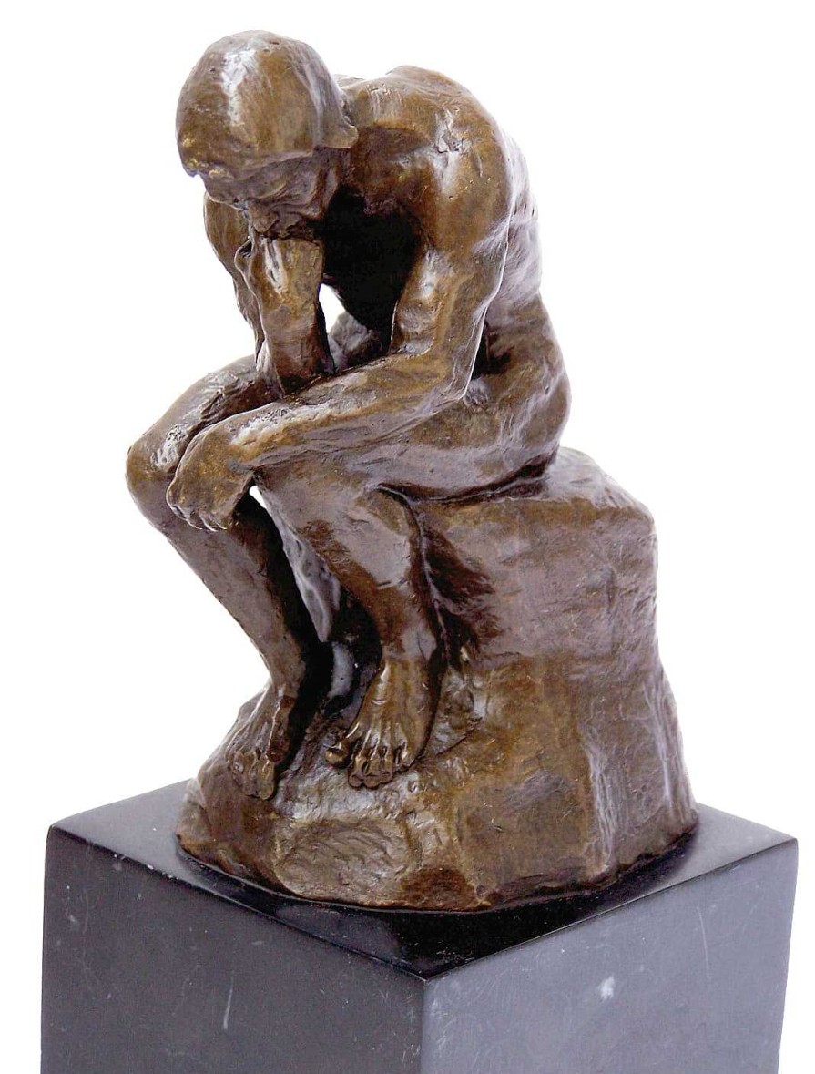 Auguste Rodin Modern Art Bronze Statue - The Thinker - Signed Auguste Rodin Contemporary Art