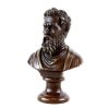 Kunst & Ambiente Michelangelo Bronze Bust - Signed - Bronze Figurine New Products