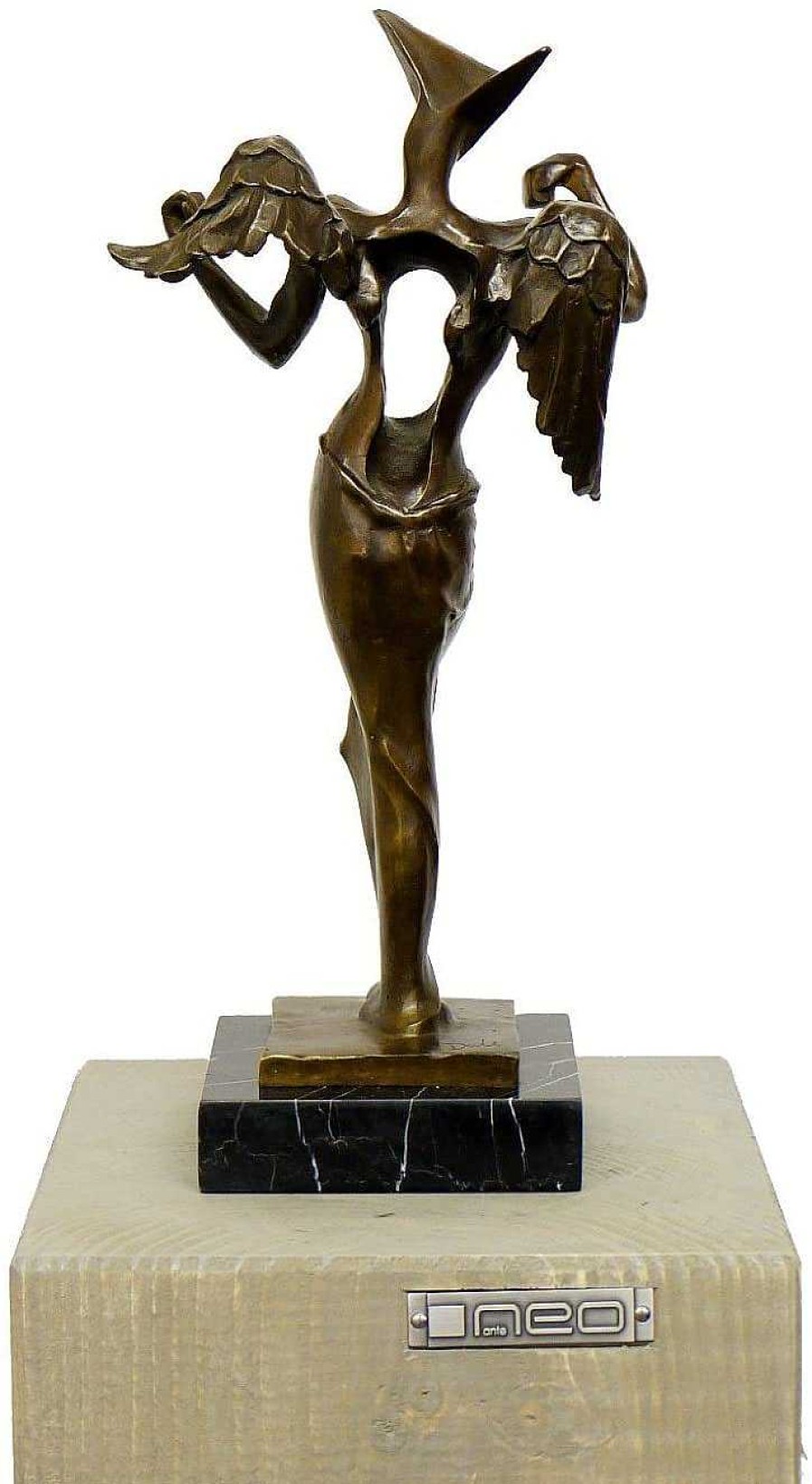 Salvador Dalí Modern Sculpture - The Surrealist Angel - Salvador Dali New Products