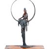 Martin Klein Sitting Tara - Sign. Martin Klein - Limited Bronze Buddha Figurine Contemporary Art