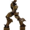 Umberto Boccioni Unique Forms Of Continuity In Space - U. Boccioni, Bronze Figure Contemporary Art