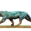 Rembrandt Bugatti Walking Panther - Signed Bugatti - Limited Bronze Sculpture Contemporary Art