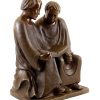 Ernst Barlach Bronze Sculpture - Reading Monks (1932) - Sign. Ernst Barlach Contemporary Art