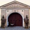 Bertel Thorvaldsen Gatekeepers - Roman Warriors - Signed Bertel Thorvaldsen Greek Statues