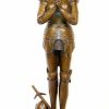 Kunst & Ambiente Art Deco Bronze - Jeanne D'Arc Brave Warrior - M. Mercie Signed Art Deco Figurines