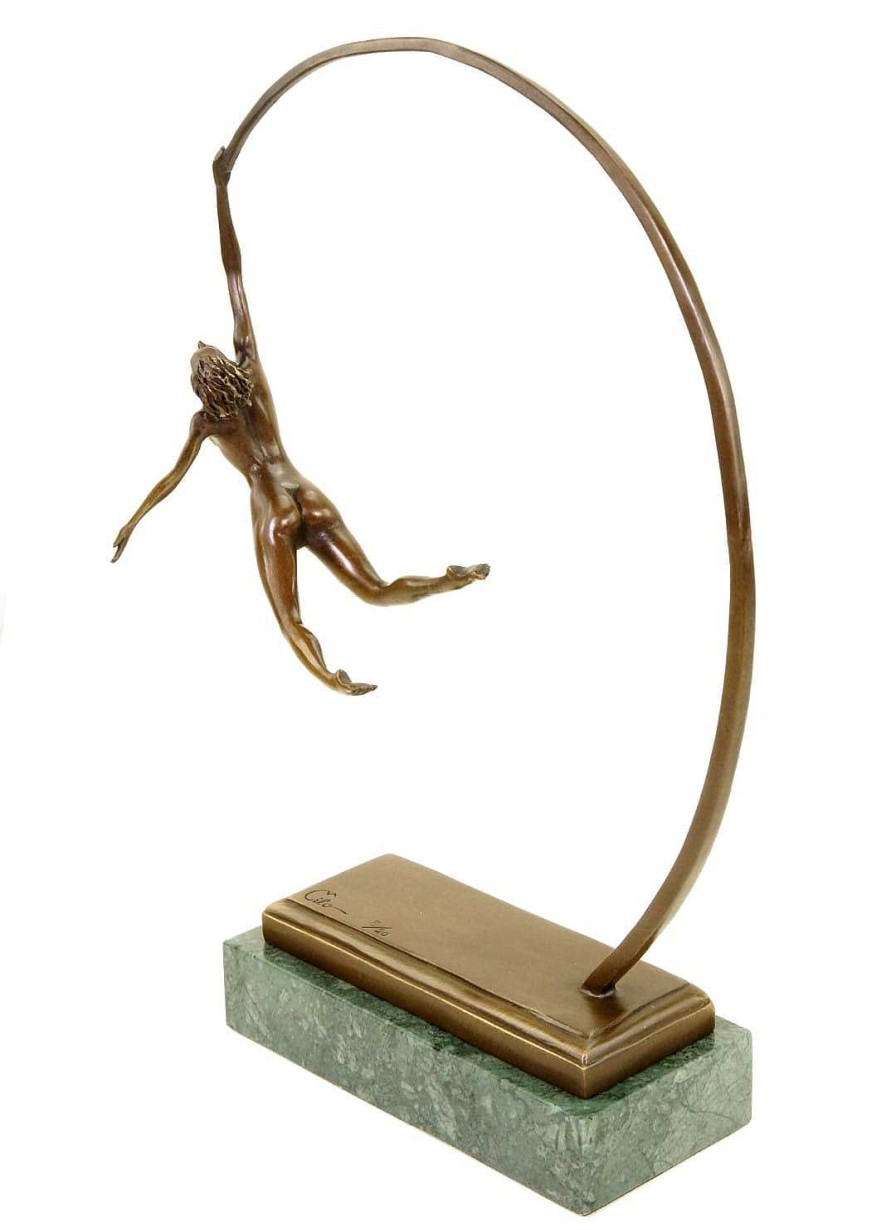 Miguel Fernando Lopez (Milo) The Ease Of Being - Signed Milo - Limited Bronze Sculpture Contemporary Art