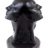 Martin Klein Contemporary Art Bronze Sculpture - Head Of Janus - Martin Klein Contemporary Art