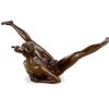 Kunst & Ambiente Erotic Girl Hannah - Girl Doing The Splits - Signed Cesaro - Erotic Figurines - Erotic Sculpture For Sale - Sex Sculpture For Sale Erotic Nudes - Vienna Bronze