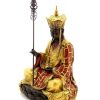 Miguel Fernando Lopez (Milo) Buddha Bronze Figure Hand-Painted, Signed Milo Asiatika