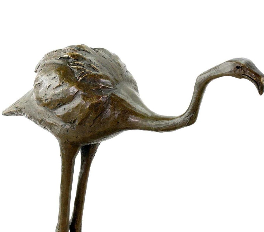 Rembrandt Bugatti Two Flamingos (1912) - Signed Bronze Figurine By Bugatti - Numbered Contemporary Art