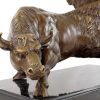 Martin Klein Bearbull - Trader Bronze - Stock Exchange Figure - Martin Klein Contemporary Art