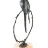 Miguel Fernando Lopez (Milo) Limited Animal Sculpture - Pa(I)Rrot - Signed Milo Bronze Statue Contemporary Art