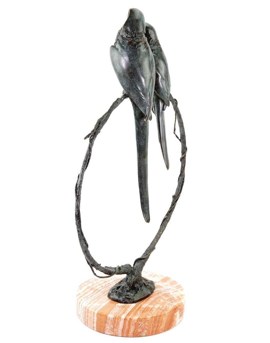 Miguel Fernando Lopez (Milo) Limited Animal Sculpture - Pa(I)Rrot - Signed Milo Bronze Statue Contemporary Art