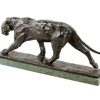 Rembrandt Bugatti Animal Sculpture - Walking Panther (1904) - Bugatti - Bronze Figurine Animal Sculptures