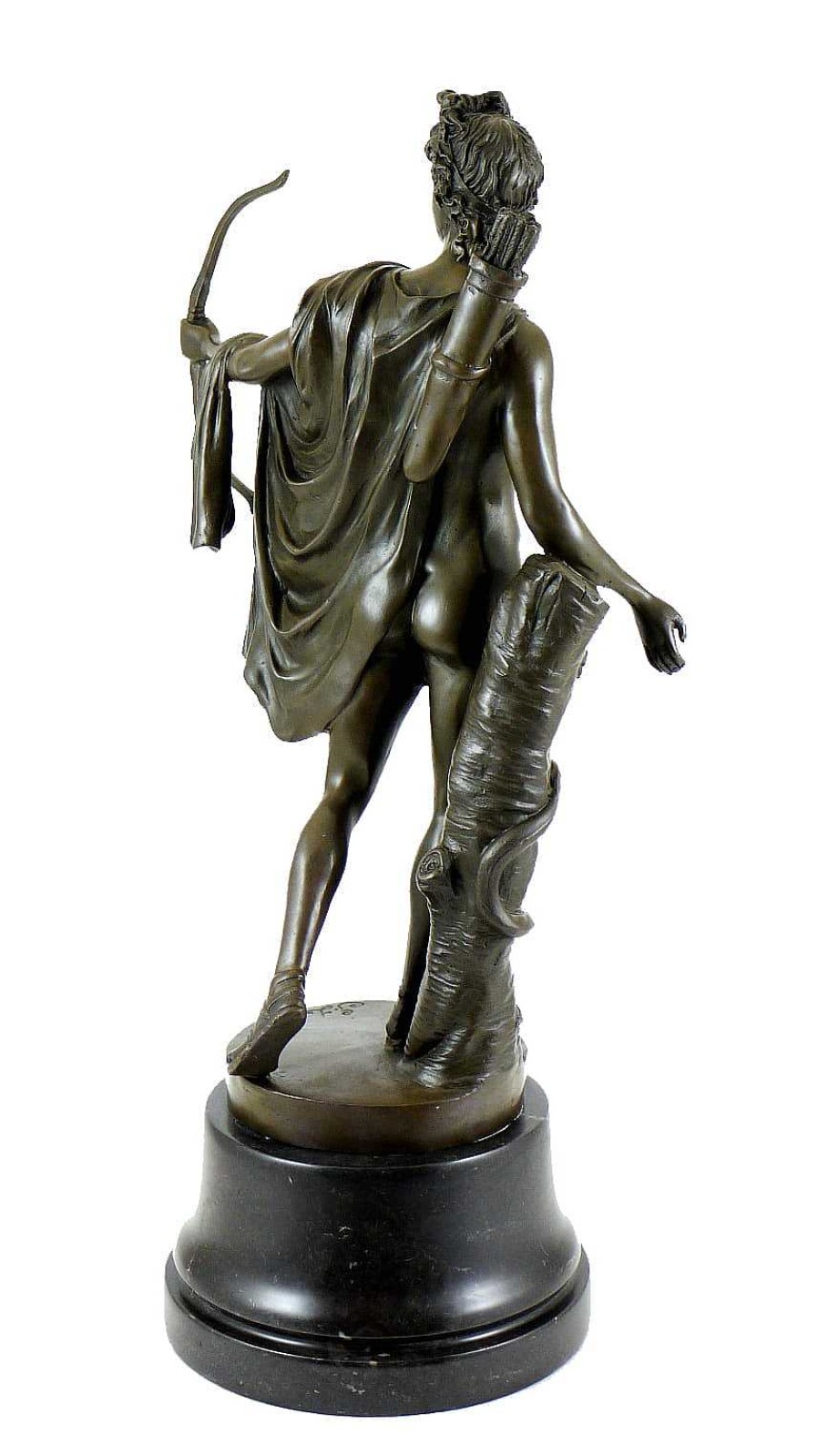 Kunst & Ambiente Antique Bronze Sculpture - Apollo Belvedere - By Leochares Greek Statues