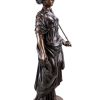 Kunst & Ambiente Large Greek Statue - Hygieia - Goddess Of Health - Mythology Sculpture For Sale Greek Statues