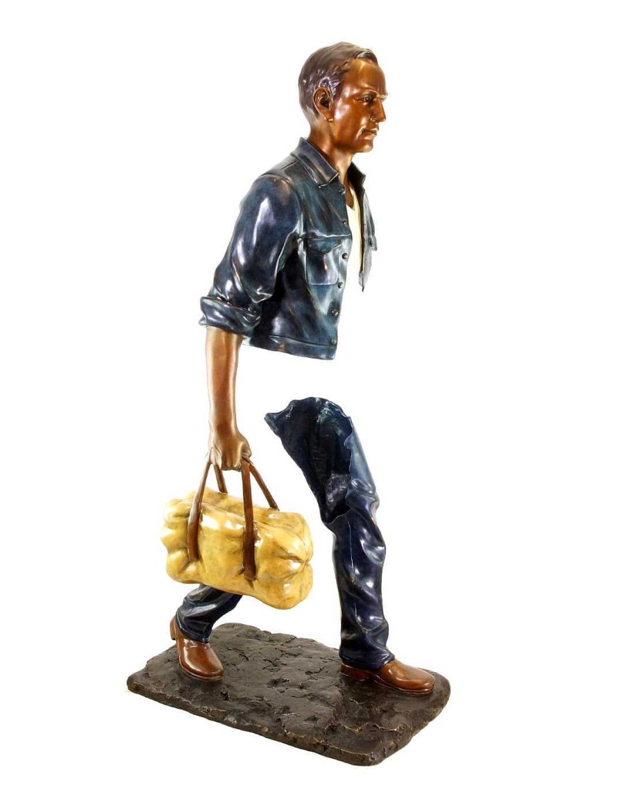 Martin Klein Broken Man Xxl - Large Bronze Statue - Height: 128 Cm - Limited New Products