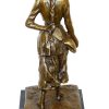 Edgar Degas Modern Art Bronze Sculpture - The Schoolgirl - Edgar Degas 1881 Contemporary Art